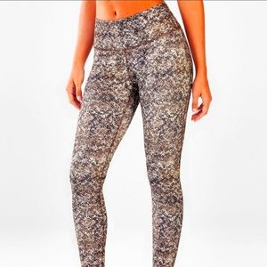 Fabletics High-Waisted Printed PowerHold® Leggings